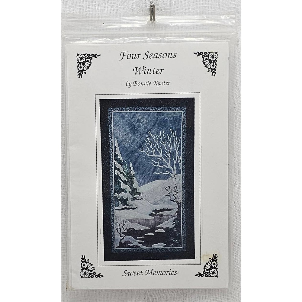 Four Seasons Winter Applique 43x25 UNCUT